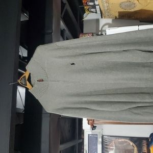 Polo full zip sweater nwot